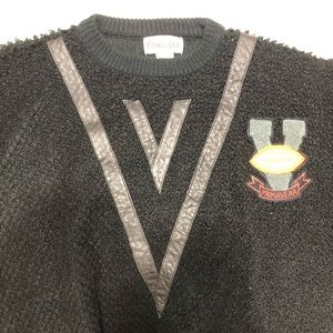 Vintage Primavera Varsity Crewneck Sweater - Large